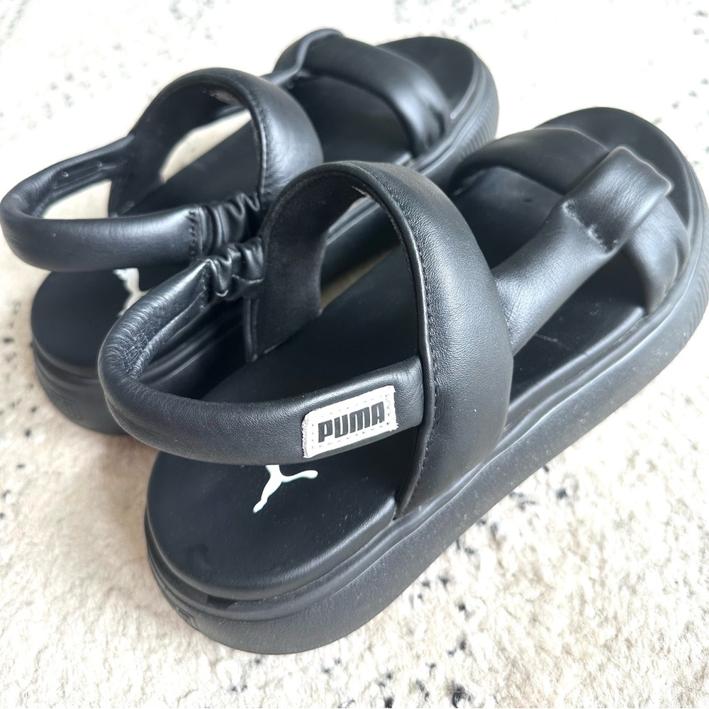 PUMA Suede Mayu Nimbus sandals. Woman’s US 8.5 (like new) - Picture 2 of 11
